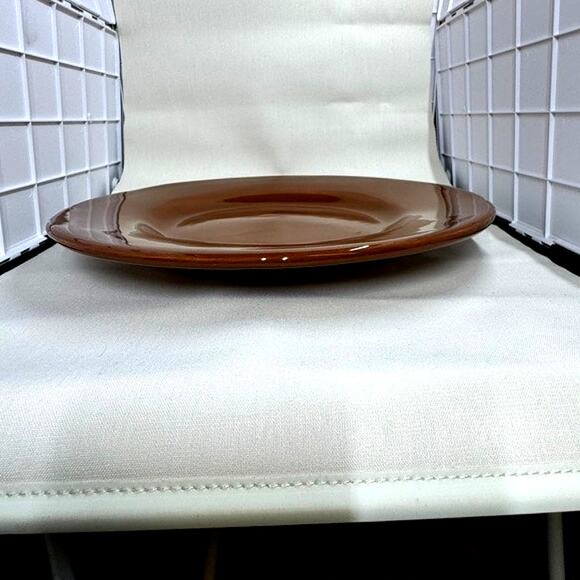 Pottery Barn"SAUSALITO" Dish ,LG Brown Plate.,Micro & Dish Safe - Picture 2 of 7